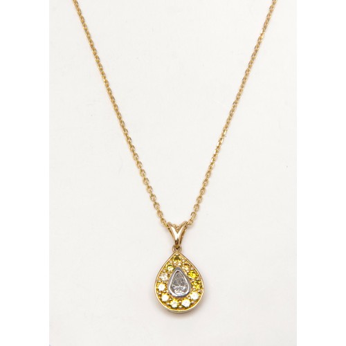 1030 - A DIAMOND PENDANT