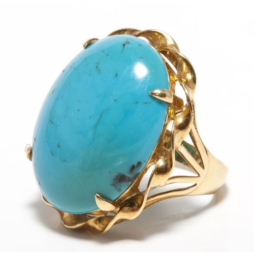 1080 - A TURQUOISE RING