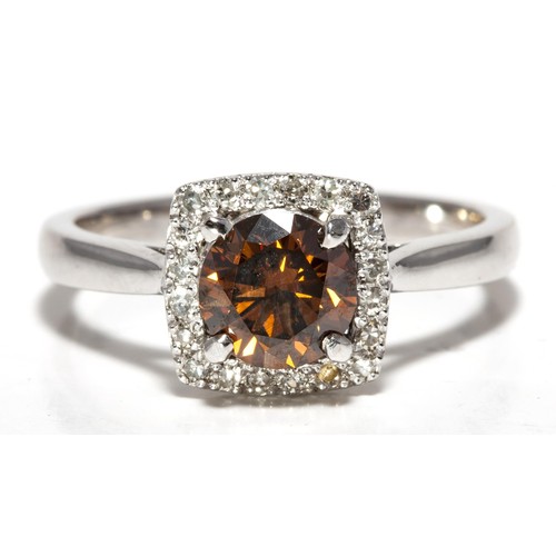 1081 - A DIAMOND DRESS RING