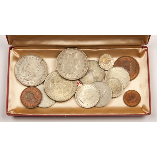 345 - A MISCELLANEOUS COLLECTION OF COINS