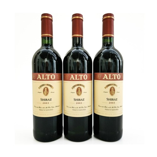 249 - 2003 Alto Shiraz, three bottles 750ml