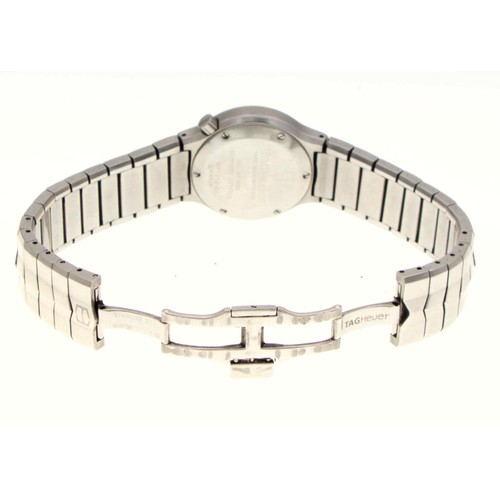 25 - A TAG HEUER ALTER EGO LADIES WRISTWATCH