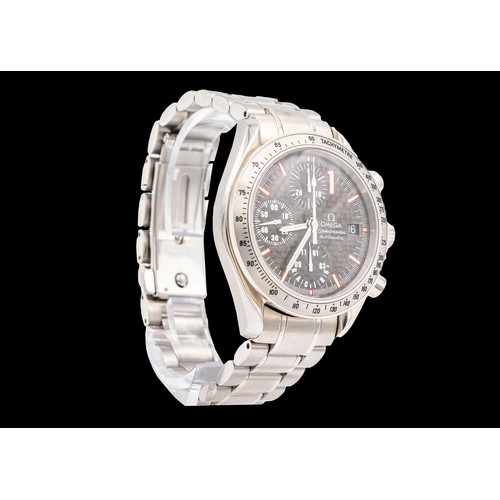 41 - AN OMEGA SPEEDMASTER MICHAEL SCHUMACHER WRISTWATCH