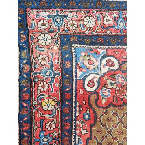 43 - A HAMADAN RUG, IRAN, MODERN