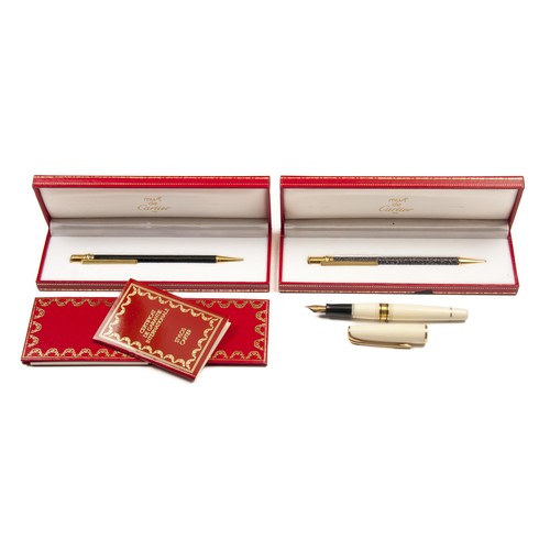 79 - A CARTIER PEN AND PENCIL SET