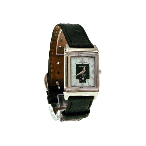 43 - A JAEGER-LECOULTRE REVERSO WRISTWATCH