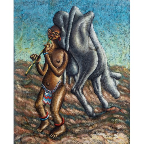 336 - Diederick George During (South African 1917 - 1999) HERDER