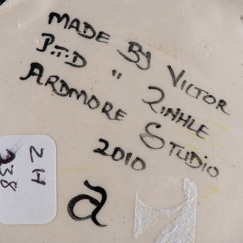 260 - AN ARDMORE MYTHOLOGICAL DISH, 2010