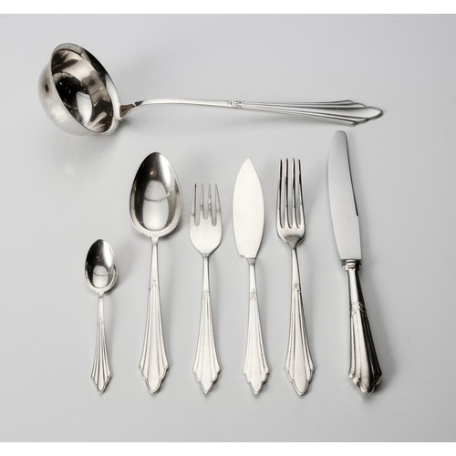 972 - A SET OF ELECTROPLATE CUTLERY, WMF