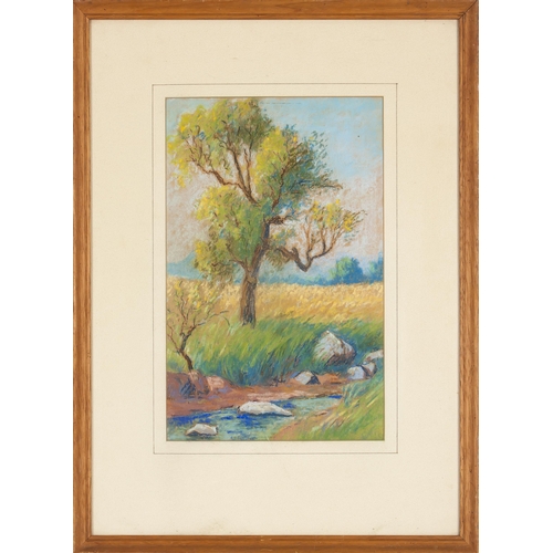 284 - Olchert Braak (South African 1894 - 1971) TREE ALONGSIDE A STREAM and RONDAWELS ALONGSIDE A STREAM, ... 