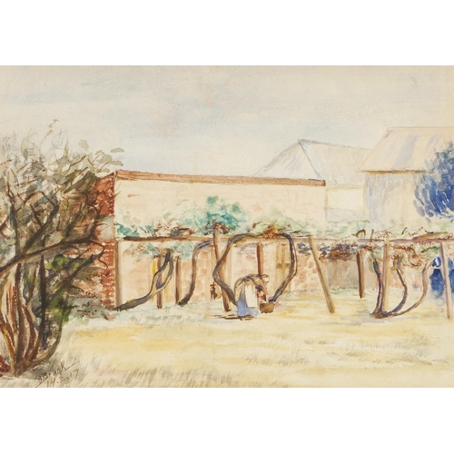 277 - Olchert Braak (South Africa 1894 - 1971) FONTEINE PRETORIA and VINEYARD, two in lot