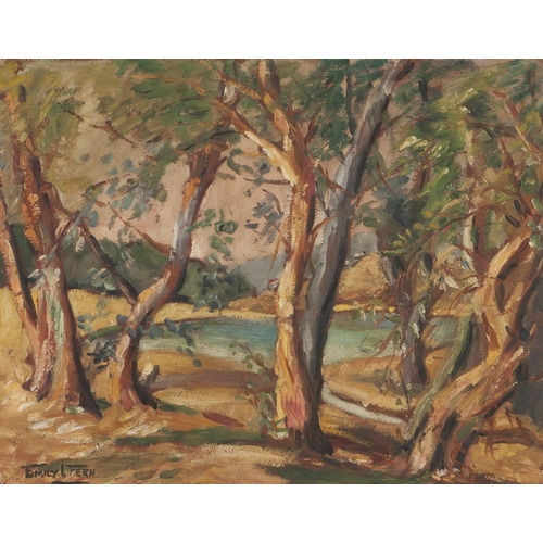 276 - Emily Isabel Fern (South African 1881 - 1953) LANDSCAPE WITH TREES