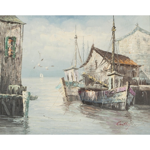 308 - *** Carthy (*** 20th Century) HARBOUR SCENE