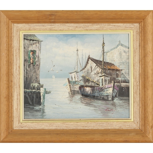 308 - *** Carthy (*** 20th Century) HARBOUR SCENE