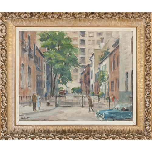 324 - Victor de Lima (Guyanese 1903 - 1999) STREET SCENE