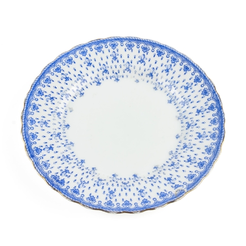 240 - A BLUE AND WHITE PLATE