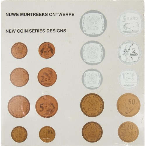 591 - A SEALED SET OF SOUTH AFRICAN COINS