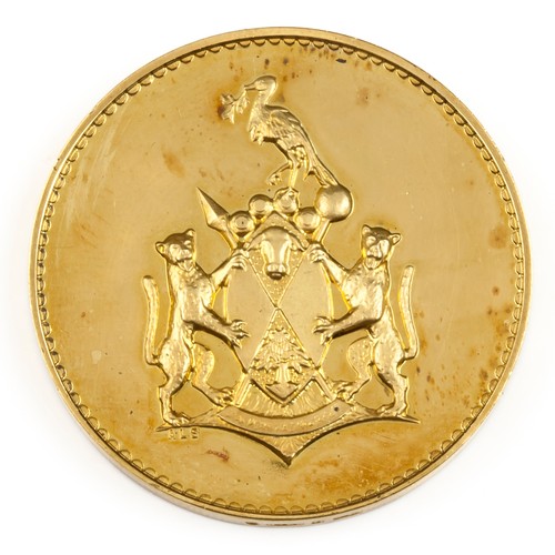 599 - AN 18CT GOLD COIN