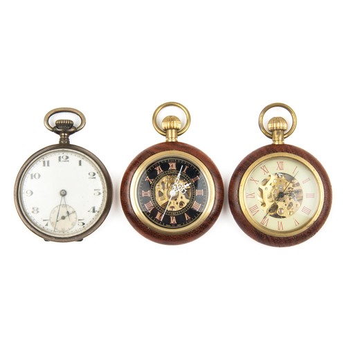 545 - THREE POCKET WATCHES