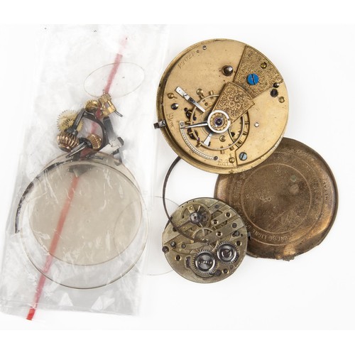 553 - A COLLECTION OF WATCH MOVEMENTS