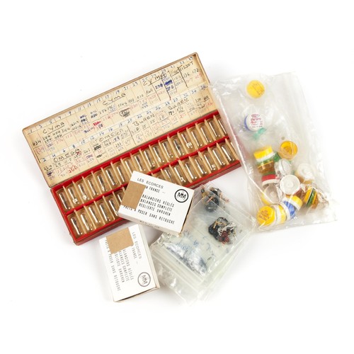 556 - A WATCHMAKERS SUPPLY KIT