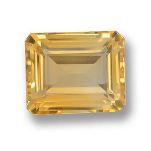 579 - AN EMERALD CUT TOURMALINE