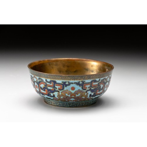 1095 - A CHINESE CLOISONNE 