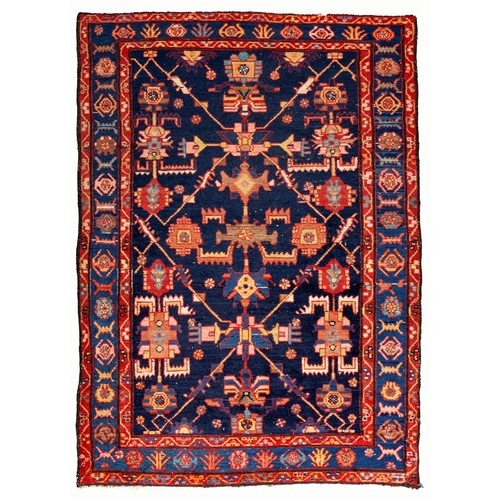 12 - A HAMADAN RUG, IRAN