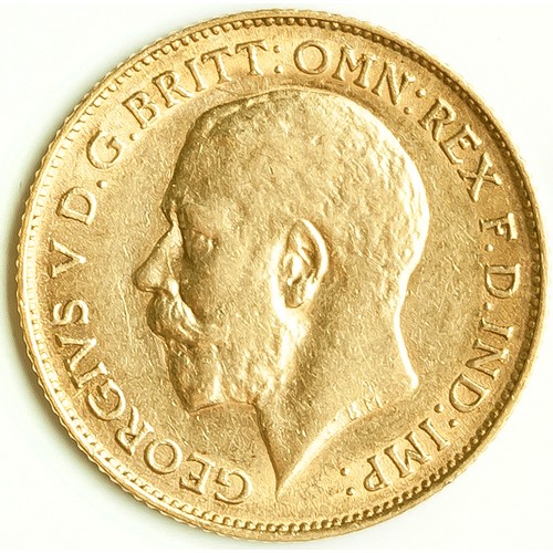 650 - A 1910 KING EDWARD VII GOLD HALF SOVEREIGN