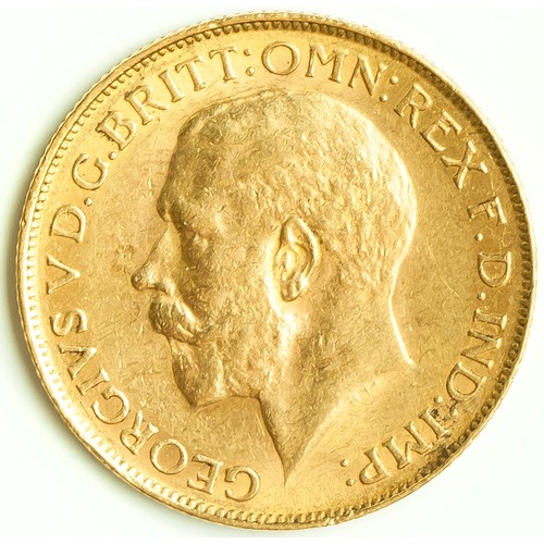 655 - A 1926 KING GEORGE V GOLD HALF SOVEREIGN