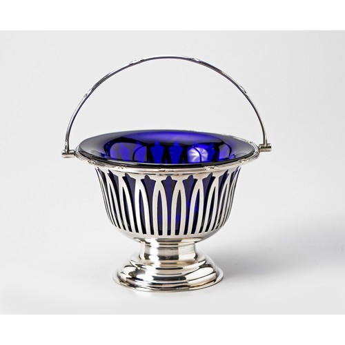 999 - AN ELECTROPLATE SWEET BOWL, MAPPIN AND WEBB, LONDON, 20TH CENTURY