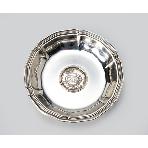 964 - A SWISS SILVER BOWL