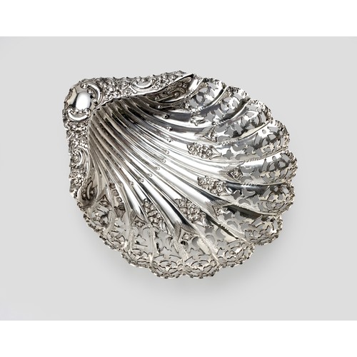 870 - A VICTORIAN SILVER BON-BON DISH, ATKIN BROTHERS, SHEFFIELD, 1898