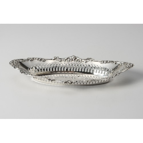 893 - AN EDWARD VII SILVER BON-BON DISH, S BLANCKENSEE AND SON LTD, CHESTER, 1908