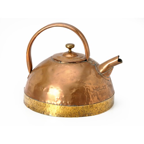 135 - A COPPER KETTLE