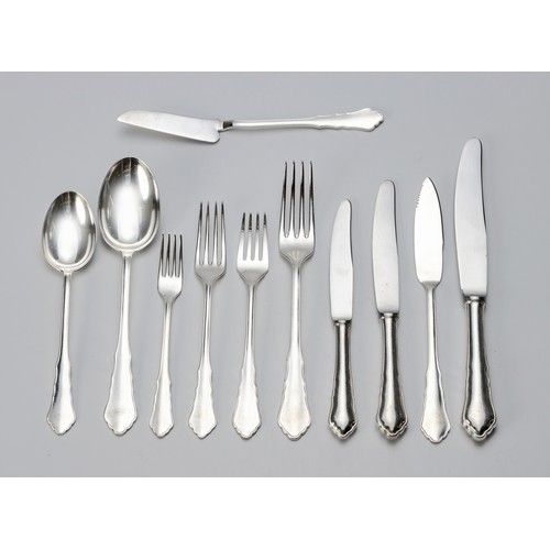 980 - AN ELECTROPLATE CUTLERY SET, SANDRIK, CZECHOSLOVAKIA, 20TH CENTURY