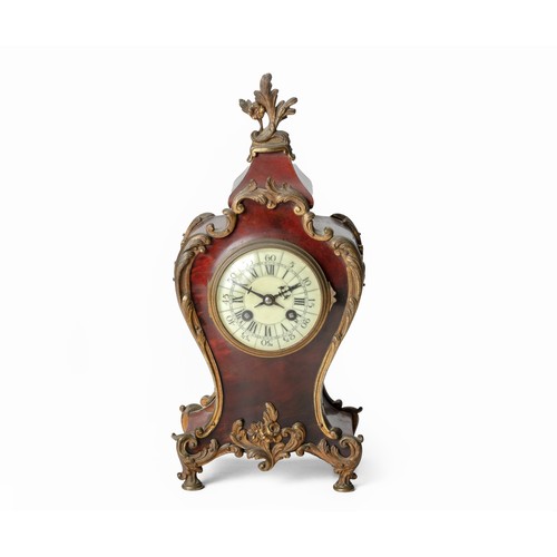 53 - A GILT-METAL MOUNTED BRACKET CLOCK, MARTI ET CIE