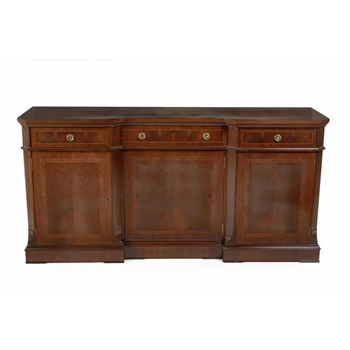 309 - A MAHOGANY SIDEBOARD, MODERN