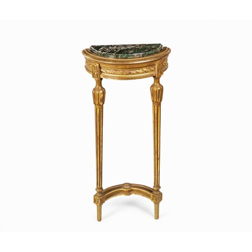 277 - A GILTWOOD CONSOLE TABLE