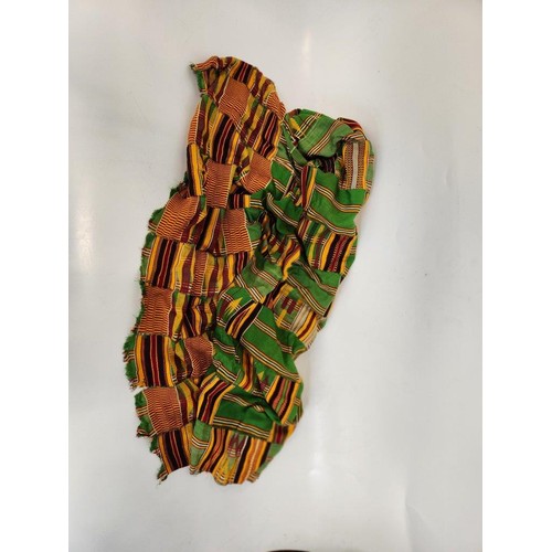 159 - A KENTE CLOTH, GHANA