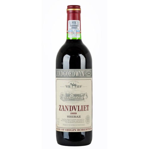 3 - 1989 Zandvliet Shiraz, one bottle 750ml