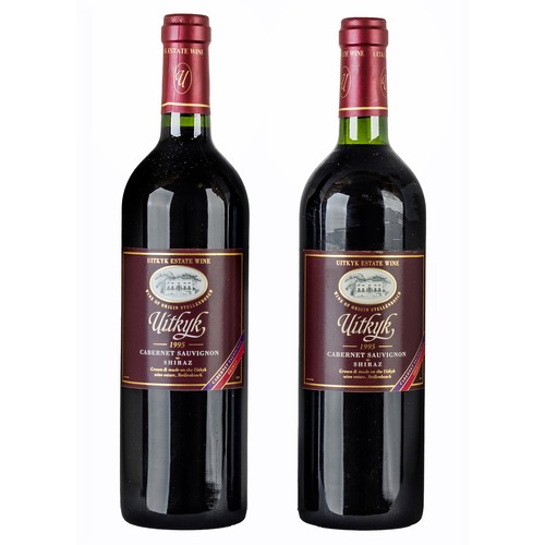 15 - 1995 Uitkyk Cabernet Sauvignon/Shiraz, two bottles 750ml