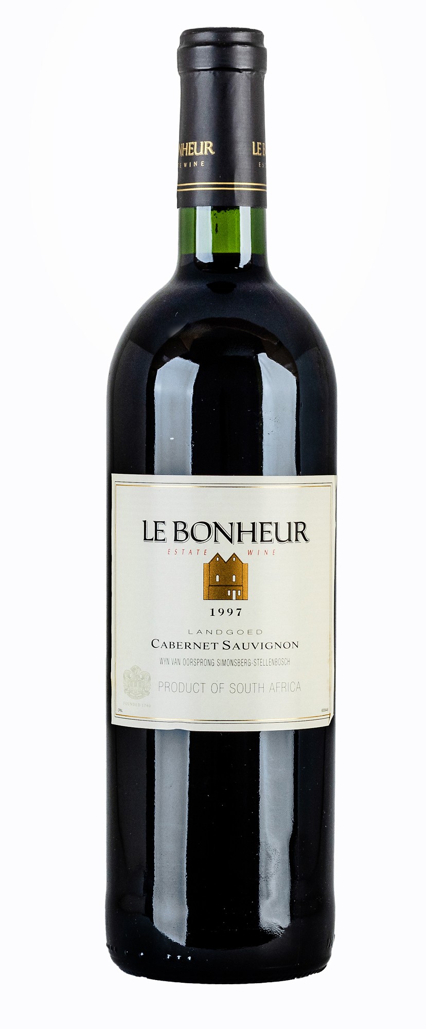 1997 Le Bonheur Cabernet Sauvignon, one bottle 750ml