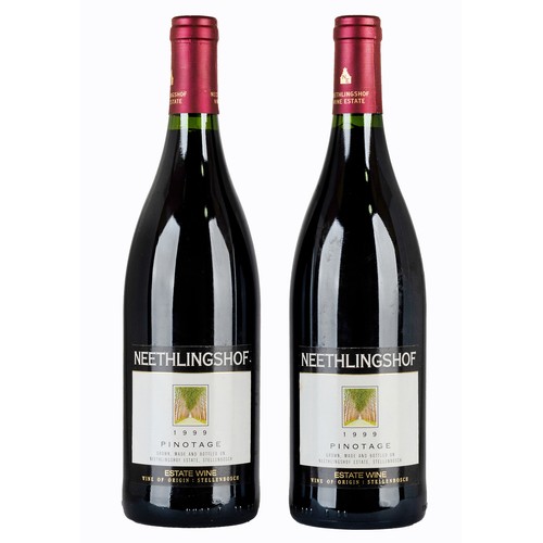 47 - 1999 Neethlingshof Pinotage, two bottle 750ml