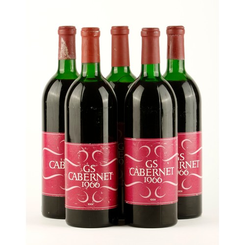 56 - ONE BOTTLE OF GEORGE SPIES GS CABERNET 1966