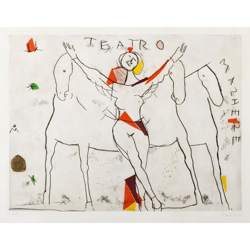 686 - Marino Marini (Italian 1901 - 1980) TEATRO