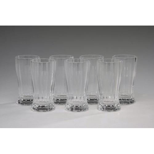 593 - AN ASSORTED COLLECTION OF VILLEROY AND BOCH  GLASSES