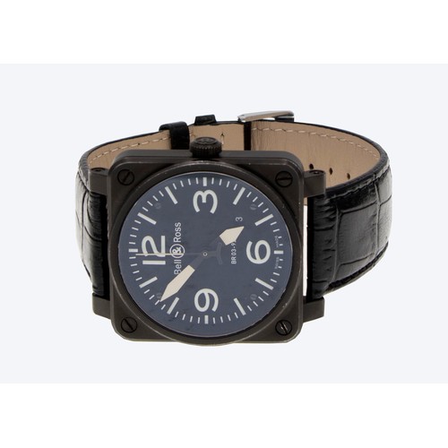 975 - A GENTLEMAN'S BELL AND ROSS WRISTWATCH