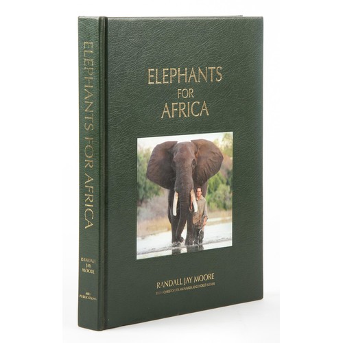 723 - ELEPHANTS FOR AFRICA (Inscribed by Author) by Randal Jay Moore