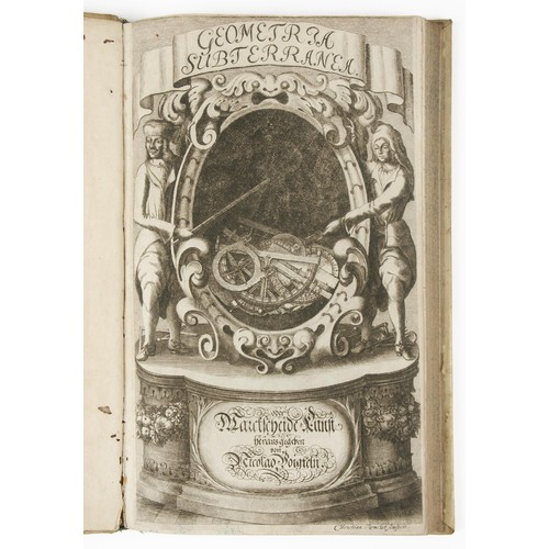 773 - GEOMETRIA SUBTERRANEA, ODER MARCKSCHEIDE-KUNST (Published 1686) by Nikolaus Voigtel